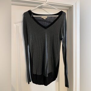 If it were me grey and black sweater